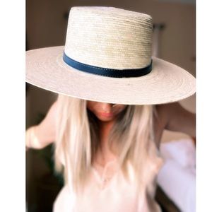 “THE MARGOT” Wide Brim Boater Hat